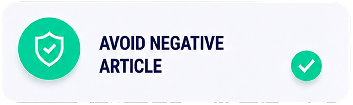 Avoid Negative Article