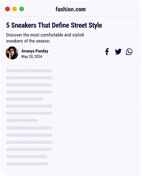 fashion.com article