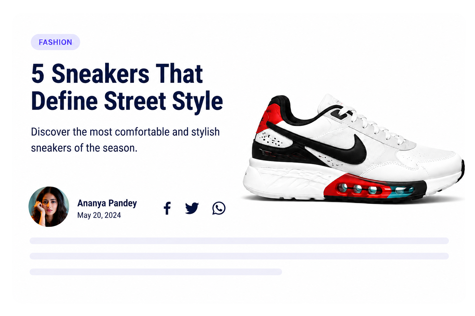 5 Sneakers That Define Street Style
